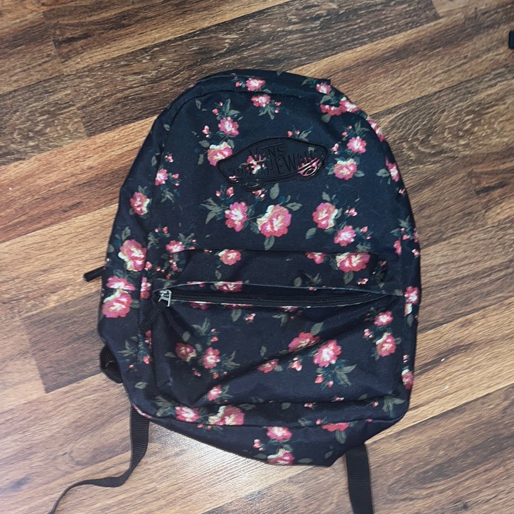 Vans floral, backpack